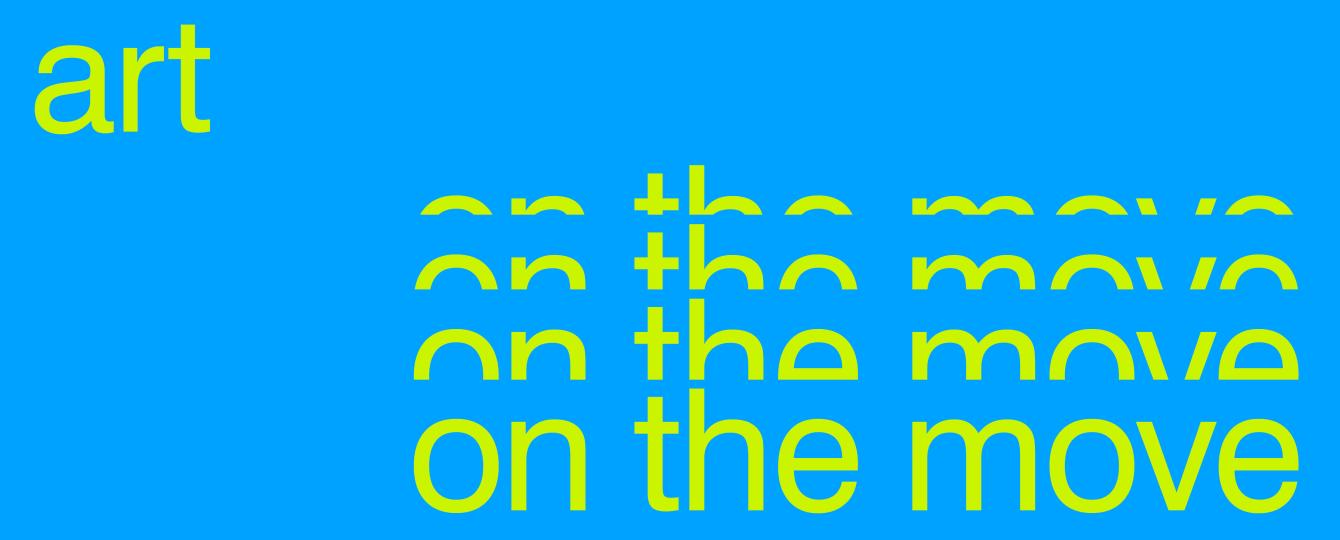 Art on the Move